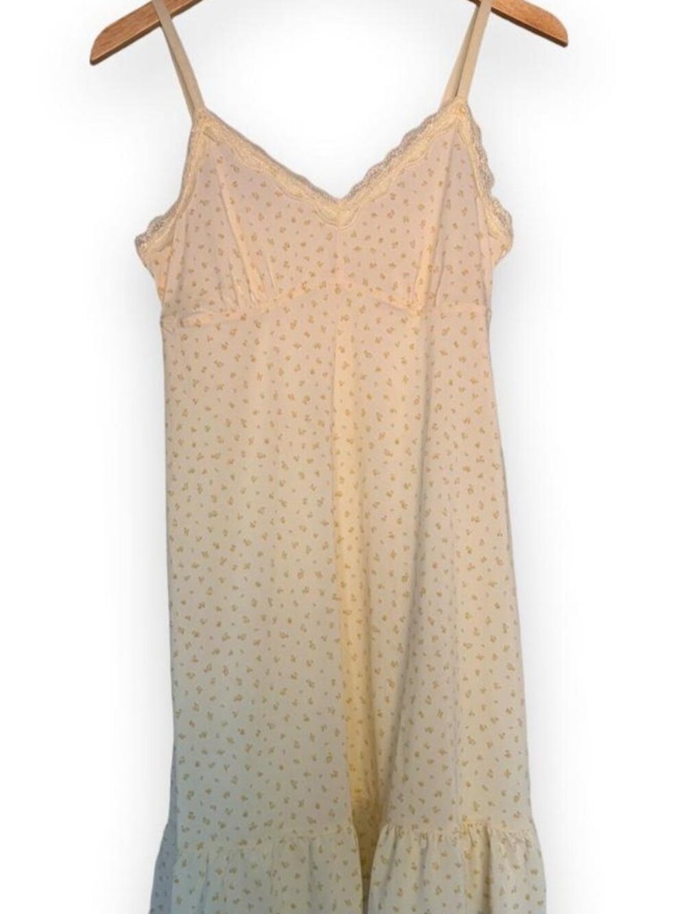 Laura Ashley Yellow Slip Dress
